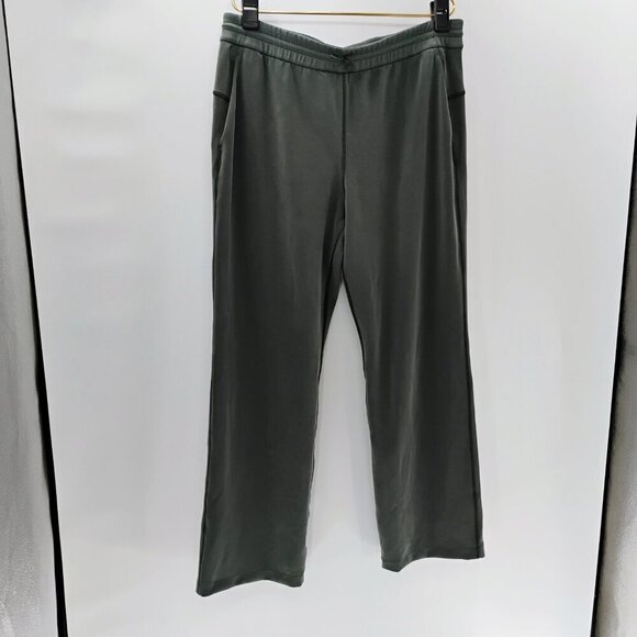 Lululemon Softstreme High-Rise Pant Size 14 r Grey Eucalyptus - Picture 3 of 14
